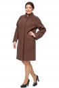 Женское пальто из текстиля с воротником 8011951-2