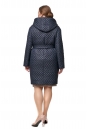 Женское пальто из текстиля с капюшоном 8012713-3