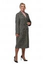 Женское пальто из текстиля с воротником 8012851-2