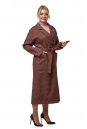 Женское пальто из текстиля с воротником 8013624-2