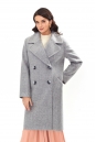 Женское пальто из текстиля с воротником 8015883-2