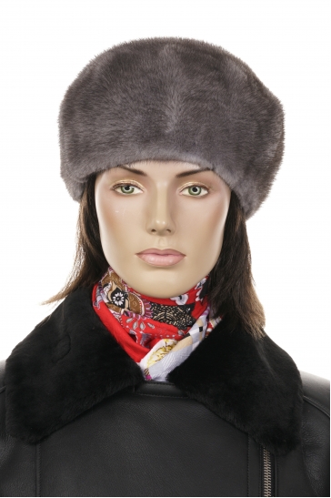 Шапка женская из норки