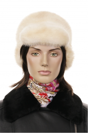 Шапка женская из норки