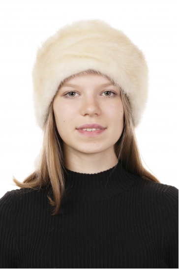 Шапка женская из норки