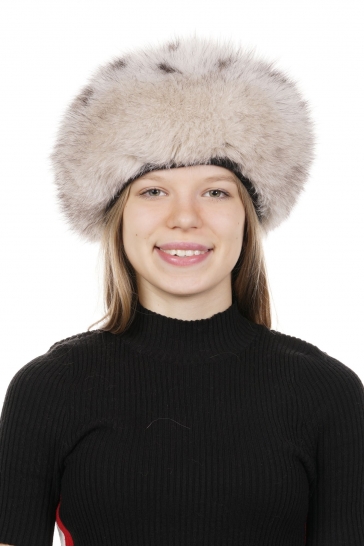 Шапка женская из песца