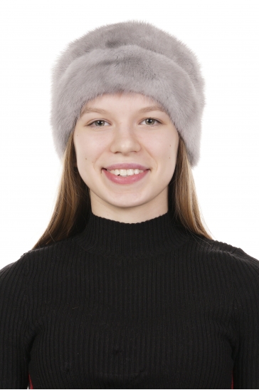 Шапка женская из норки